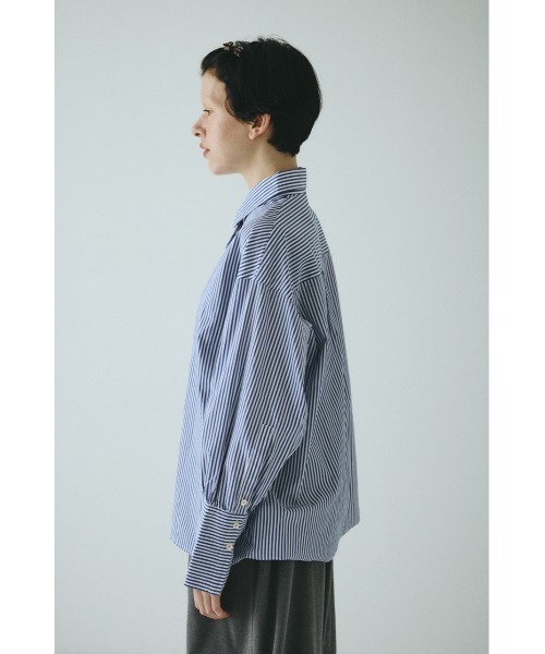 HeRIN.CYE ブラウス シャツ Asymmetry collar shirt アシンメトリー