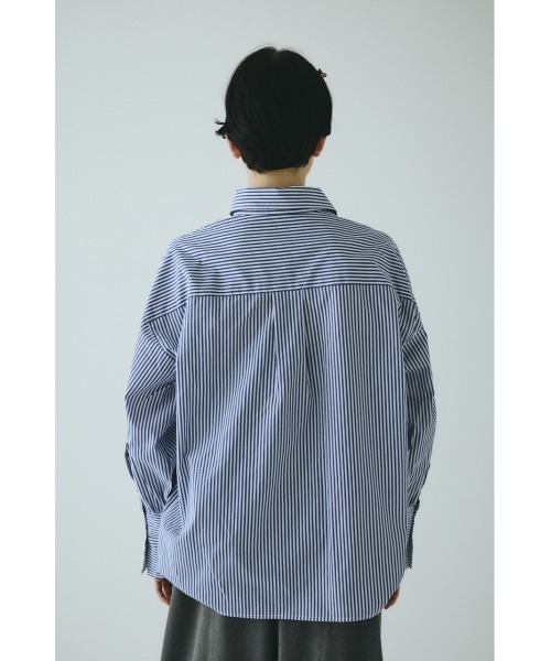 HeRIN.CYE ブラウス シャツ Asymmetry collar shirt アシンメトリー