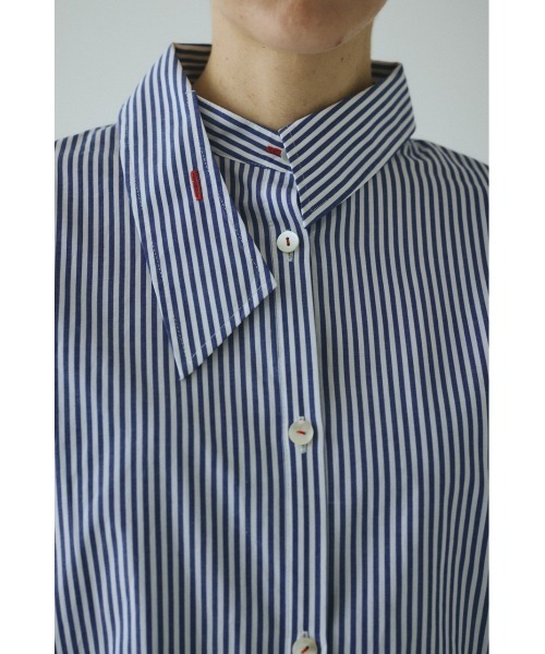 HeRIN.CYE ブラウス シャツ Asymmetry collar shirt アシンメトリー
