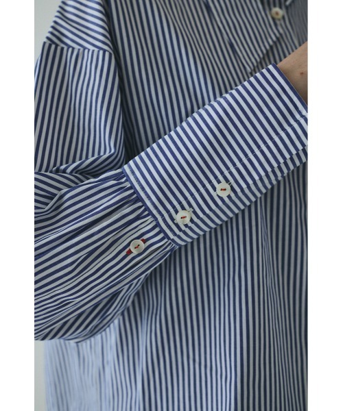 HeRIN.CYE ブラウス シャツ Asymmetry collar shirt アシンメトリー