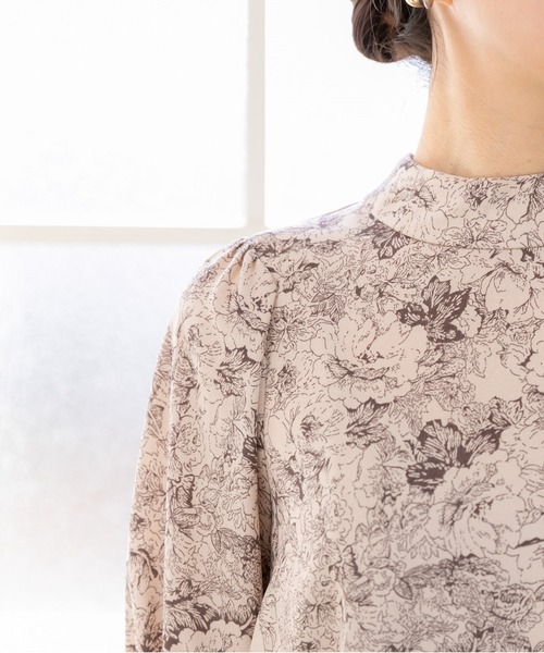 「PREFERIR」 半袖ワンピース LARGE ベージュ レディース_画像7