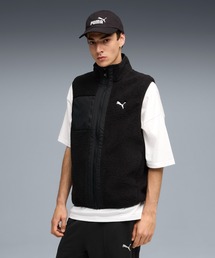 PUMA（プーマ） ナイロンジャケット メンズ リバーシブル シェルパ