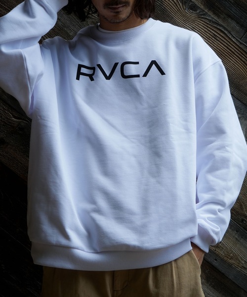 RVCA（ルーカ） トレーナー スウェット メンズ BIG RVCA FADE CR