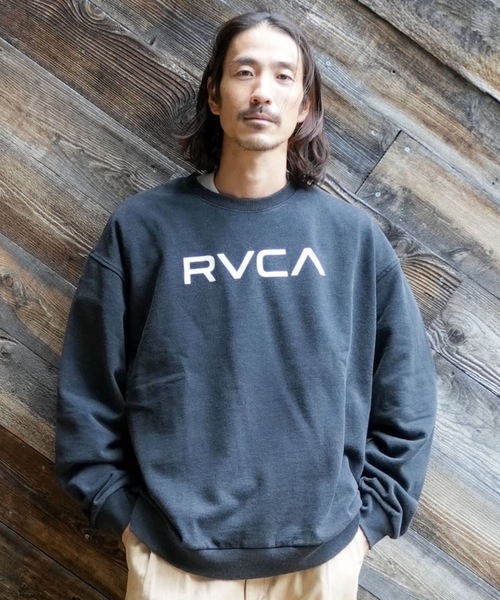 RVCA（ルーカ） トレーナー スウェット メンズ BIG RVCA FADE CR