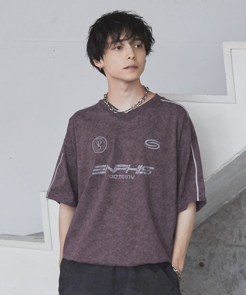 「Spielio」 半袖Tシャツ L ホワイト メンズ_画像3