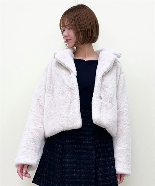 AND COUTURE（アンドクチュール） コート アウター エコファー