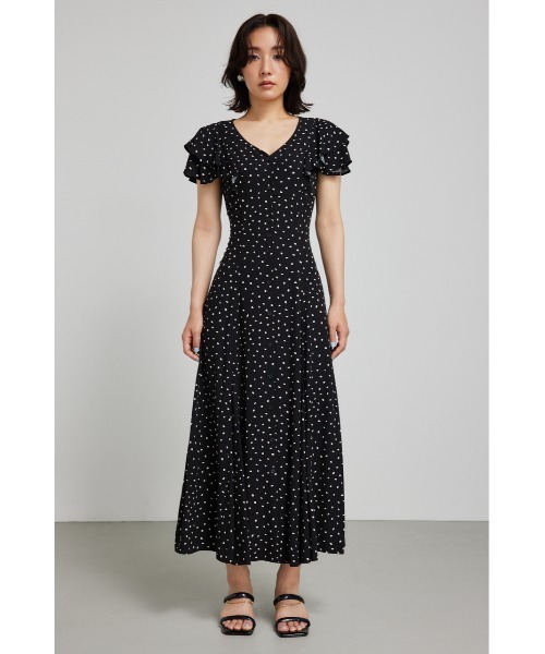 「rienda」 ノースリーブワンピース SMALL ネイビー レディース_画像9