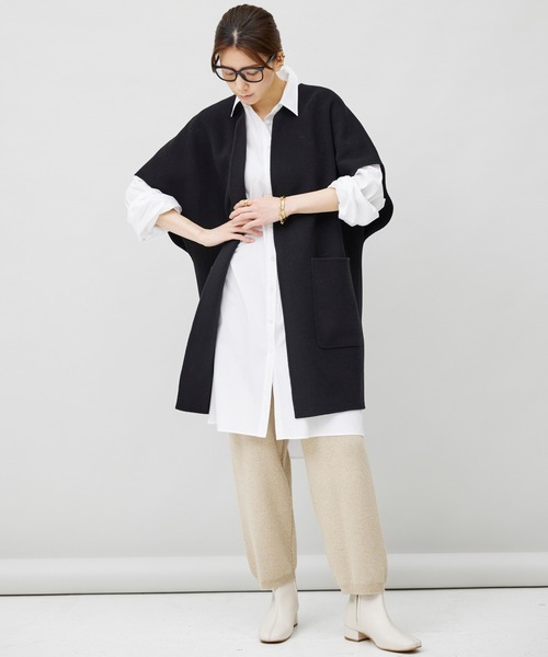 「Curensology」 長袖ワンピース FREE サックスブルー レディース_画像3