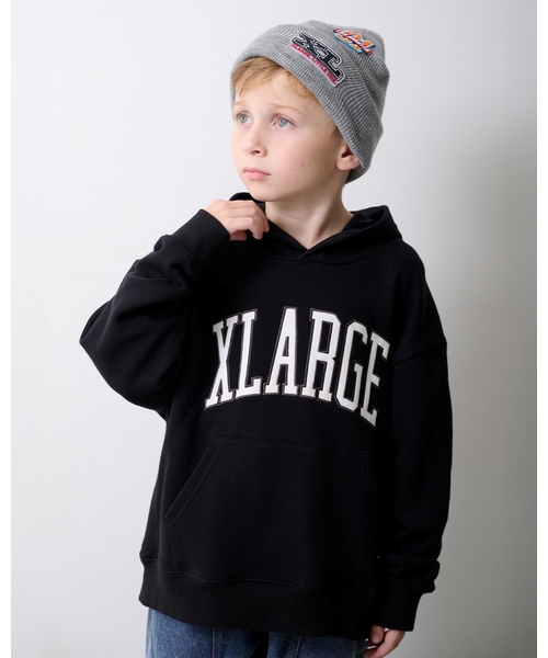 XLARGE KIDS（エクストララージ キッズ） パーカー ワッペンロゴ
