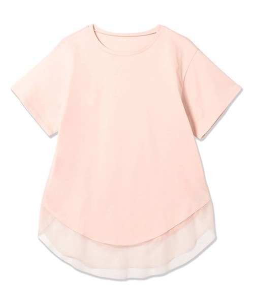 Chacott（チャコット） tシャツ チュールコンビロングTシャツ