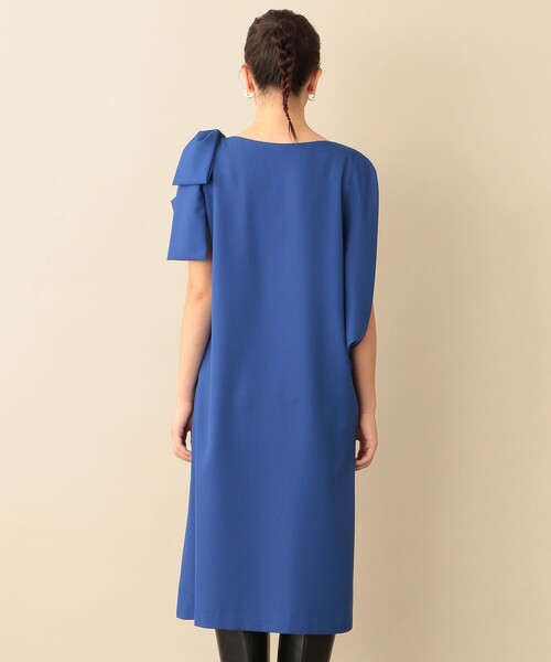 「CAST:」 半袖ワンピース L ブルー レディース_画像8