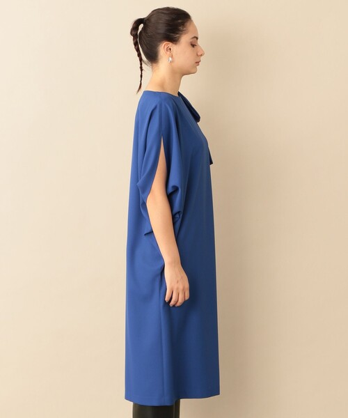 「CAST:」 半袖ワンピース L ブルー レディース_画像9