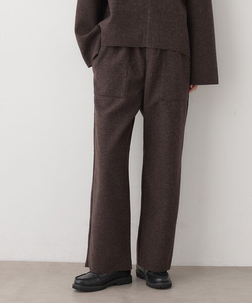 Dessin（デッサン） パンツ 「セットアップ可/洗える」メルトン
