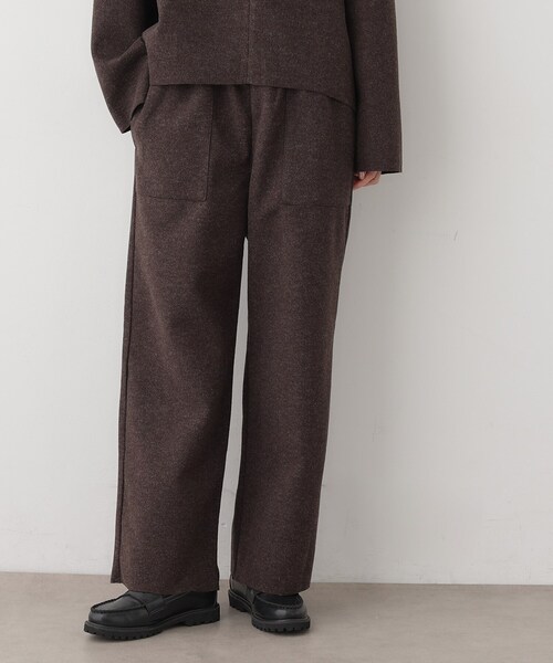 Dessin（デッサン） パンツ 「セットアップ可/洗える」メルトン