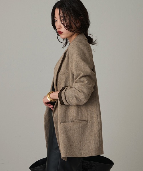 Loungedress（ラウンジドレス） テーラードジャケット FREE ブラック