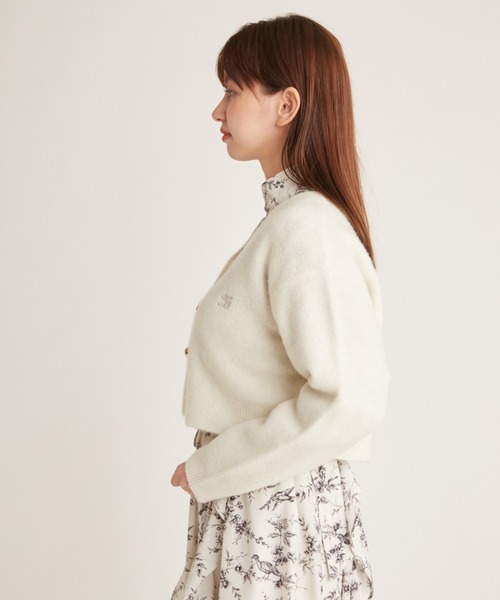 STONE  アイボリー カーディガン カーディガン｜FRAY I.D（フレイ アイディー）の通販サイト【公式】
