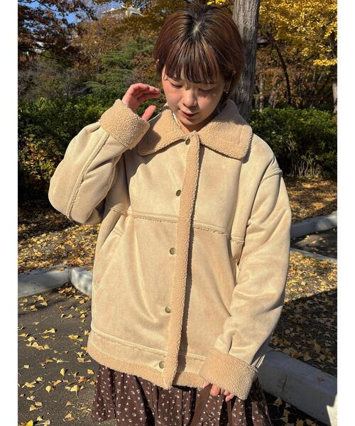 ehka sopo（エヘカソポ） コート アウター エコムートンジャケット