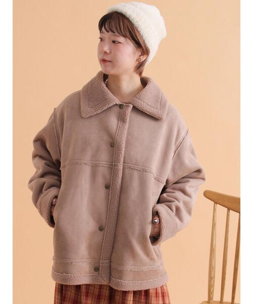 ehka sopo（エヘカソポ） コート アウター エコムートンジャケット