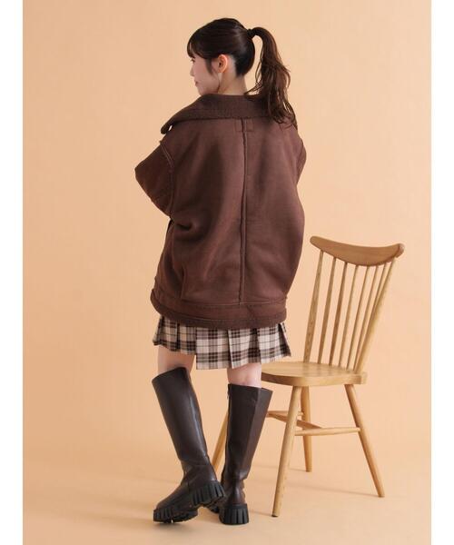 ehka sopo（エヘカソポ） コート アウター エコムートンジャケット