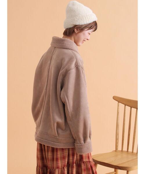 ehka sopo（エヘカソポ） コート アウター エコムートンジャケット