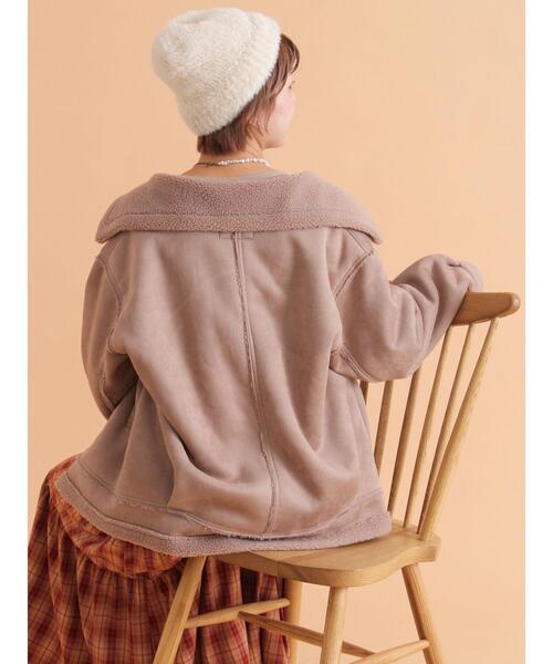 ehka sopo（エヘカソポ） コート アウター エコムートンジャケット