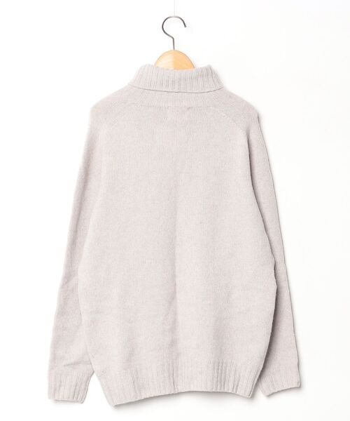 「Morris & Sons」 タートルネックニット 38 グレー レディース_画像2