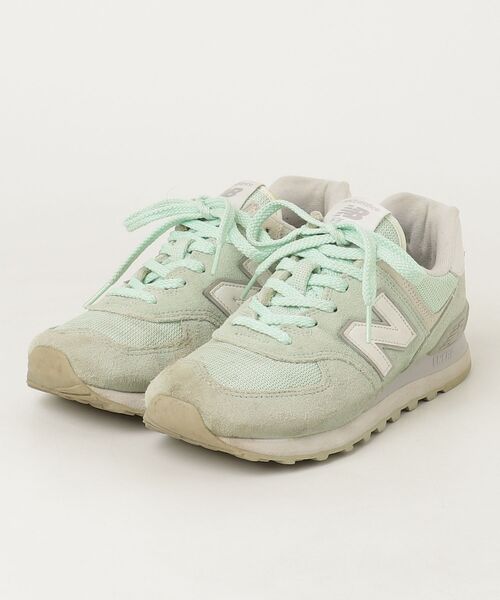 NB New Balance ニューバランス スニーカー レディース 24cm New Balance（ニューバランス） ローカットスニーカー 24cm グリーン