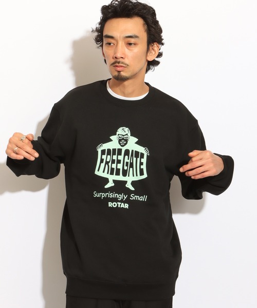 ROTAR（ローター） トレーナー スウェット FREE GATE Sweat メンズ 