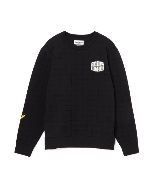 DEVEREUX GOLF セーター ニット ショッカースカルミラノリブアイレット