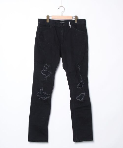 n（n） BY NUMBER （N）INE 「n(n) (N)INE」 デニムパンツ 4 ブラック