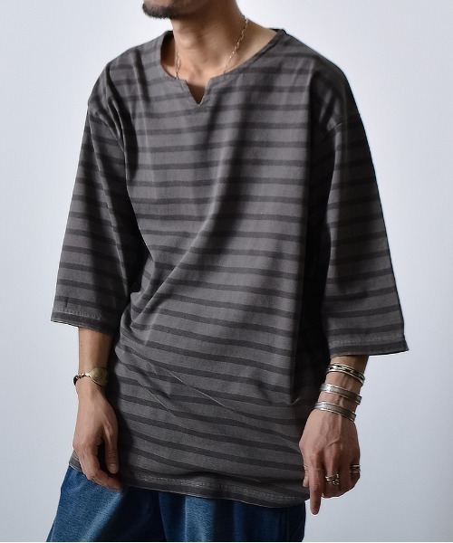 ダブルネックオーバーTEE Double Neck Over Tee ダブルネックオーバーTEE Double Neck Over Tee DOUBLE STEAL（ダブル