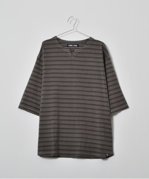 DOUBLE STEAL（ダブルスティール） tシャツ DSピグメントオーバーダイ
