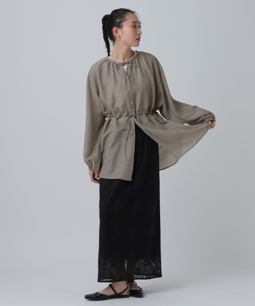 LEPSIM 着回しブラウス オフホワイト ナチュラル LEPSIM｜着回しブラウス《2点セット》 | Rakuten Fashion(楽天