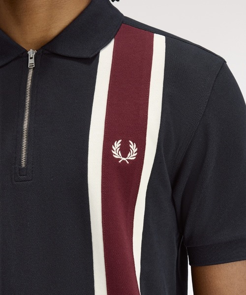 FRED PERRY（フレッドペリー） ポロシャツ 半袖 Tramline Polo Shirt