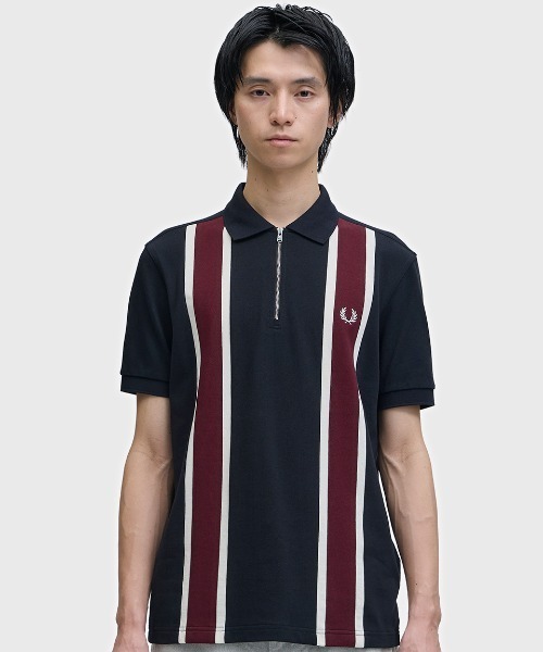 FRED PERRY（フレッドペリー） ポロシャツ 半袖 Tramline Polo Shirt