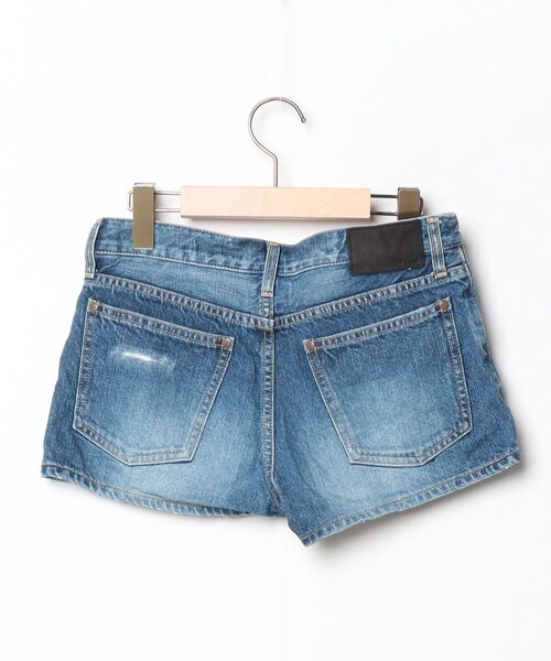 「X-girl」 デニムショートパンツ 0 ブルー レディース_画像2