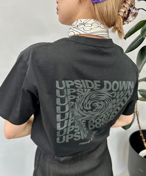 「SANSeLF」 半袖Tシャツ FREE グリーン レディース_画像5