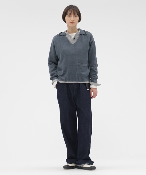ジーンズ デニム デニムパンツ CANTON LIGHT DENIM レディースの画像