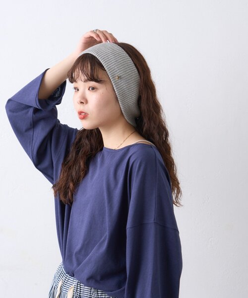 ブティックオソノ　boutique osono ヘアターバン CIAOPANIC TYPY（チャオパニックティピー） ヘアバンド プレート付き