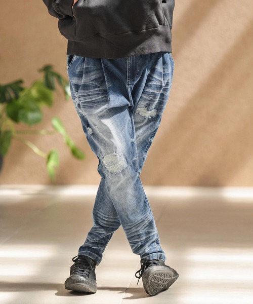 CAMBIO」 デニムパンツ S ダークインディゴブルー メンズ CAMBIO 