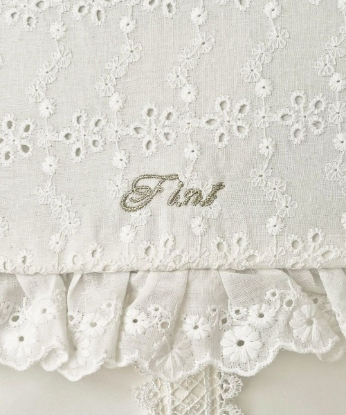 F i.n.t（フィント） デイバック リュック コットンレースフラップ