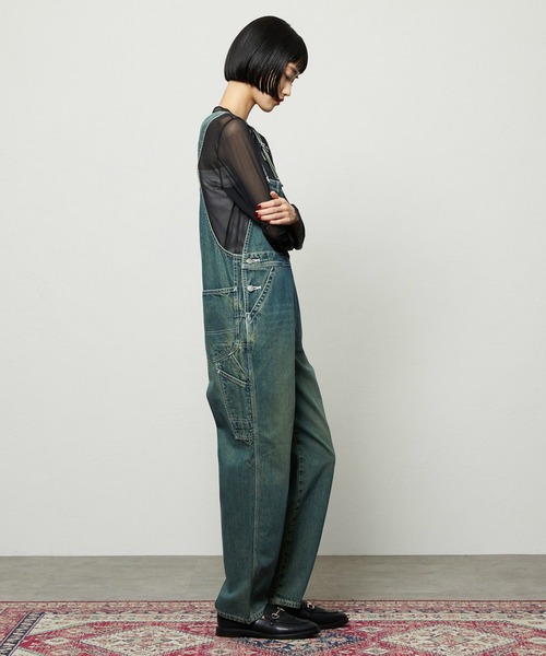 Lee（リー） サロペット オーバーオール テーパードオーバーオール