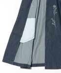 トレンチコート コート ツイル/デニムスレッド...の詳細画像2