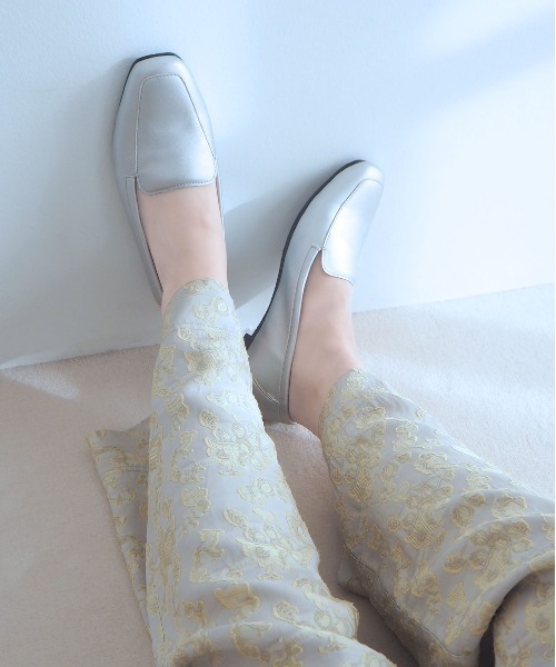 「enchanted」 シューズ 24 グレイッシュベージュ レディース_画像5