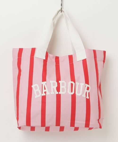 Barbour（バブアー） トートバッグ (BARBOUR)EMILY STRIPE TOTE BAG