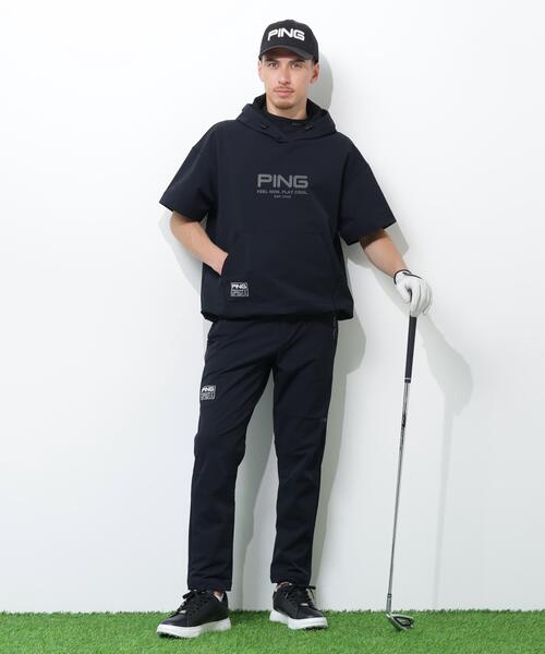 PING（ピン） tシャツ 「PING APPAREL」半袖フーディプルオーバー