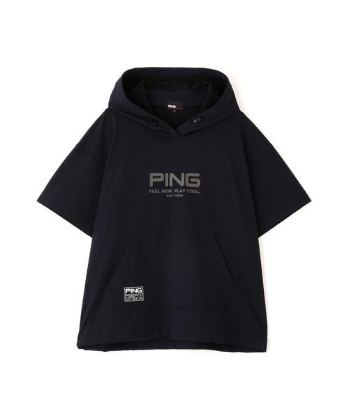 PING（ピン） tシャツ 「PING APPAREL」半袖フーディプルオーバー