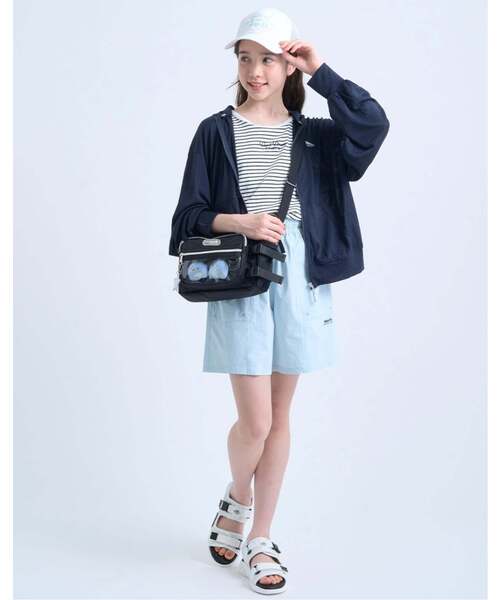 pom ponette junior（ポンポネット ジュニア） uvカット パーカー 冷感 