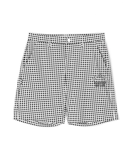 パンツ 綿ライクNY/PUハイストレッチショートパンツ メンズ_12