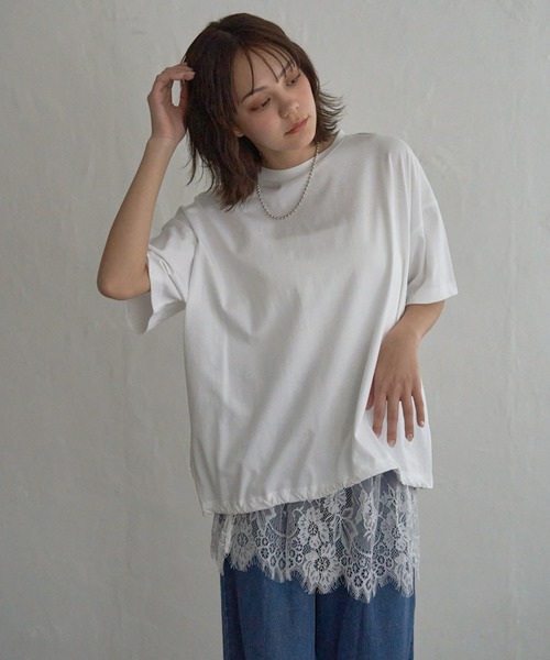 notch. スカート レイヤードレーススカート : ZOZOTOWN Yahoo!店